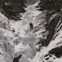 Fotoalbum Eisklettern 02.01.2011 Weisstannental