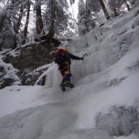 Fotoalbum Eisklettern Montlinger Schwamm