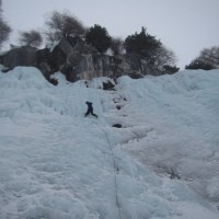 Fotoalbum Eisklettern