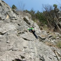 Fotoalbum Klettern in Meiringen - Saisonstart