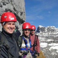 Fotoalbum Klettersteig Braunwald 3.10 2010