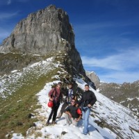 Fotoalbum Klettersteig Braunwald 3.10 2010