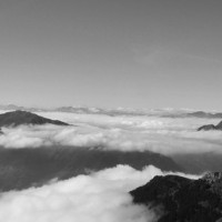 Fotoalbum Über den Wolken