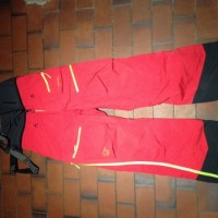 Foto 2 - Norrona Lofoten Hosen und Jacke wenig gebracht rot Groesse L Goretex