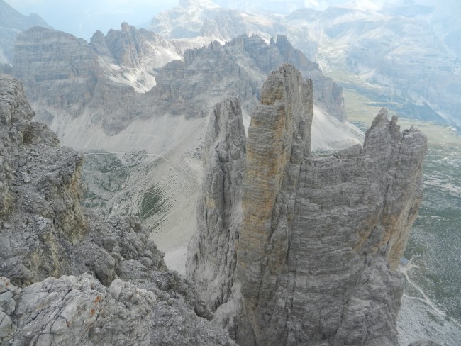 Mondlandschaft an den Drei Zinnen Dolomiten 