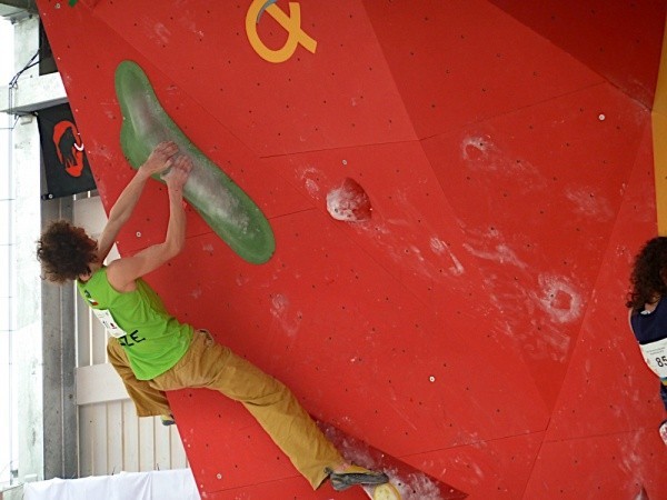 Adam Ondra Boulder Worldcup Halbfinal Milandia