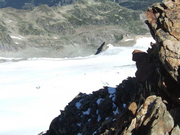 Auf dem Gwaechtenhorn ob der Tierberglihuette