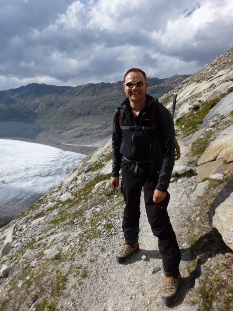 Auf dem Weg zur Monte Rosa Huette Juli 2012 