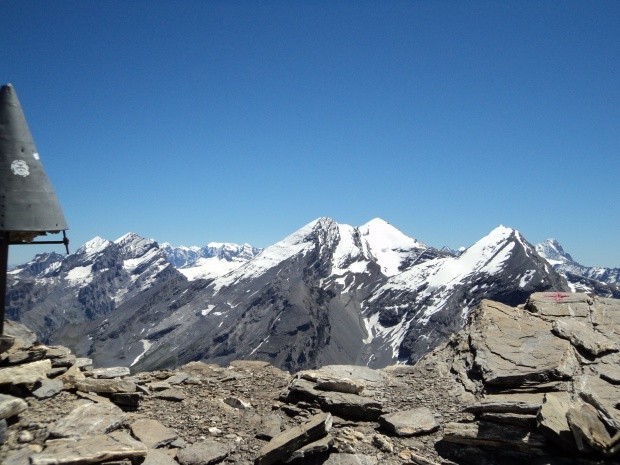 Blick zur Balmhorngrupe