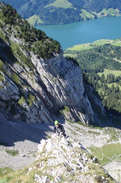 Bockmattli Namenlose Kante vor dem Sturz 