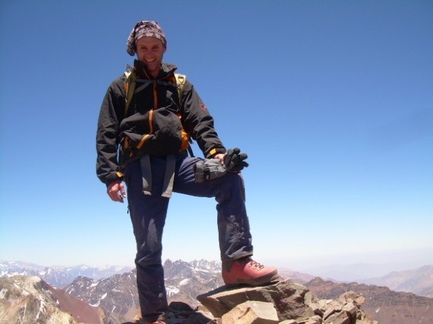 Cerro Bonete Aconcaguagebiet Argentinien