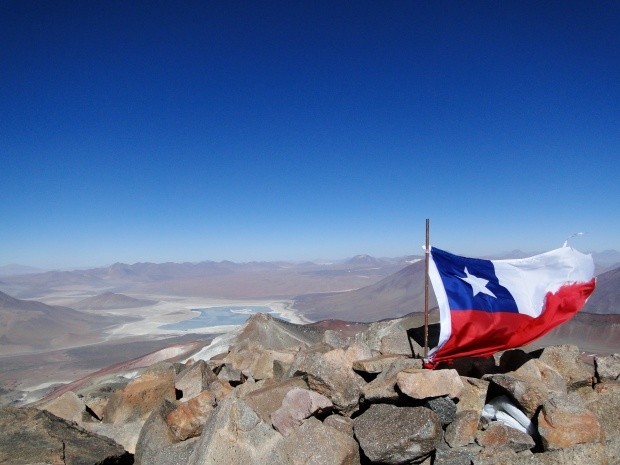 Chile Bolivien Sairecabur 6006 masl