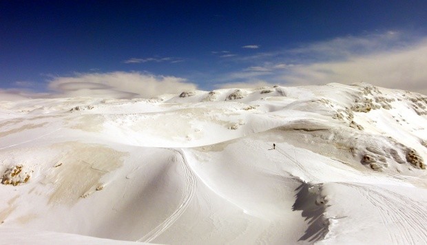 Flache Berge aber unglaublich schoen