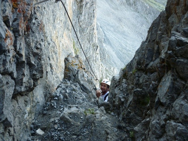 Klettersteig Piz Mitgel_158521