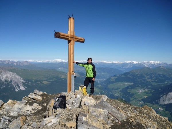 Klettersteig Piz Mitgel_158524