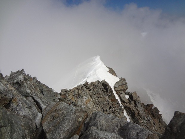 Lagginhorn im August 2012 um 10 00