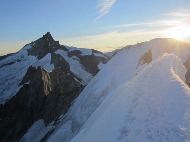 Morgen auf dem Obergalhorn