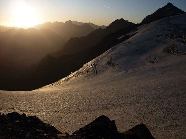 Sonnenaufgang am Gross Spannort