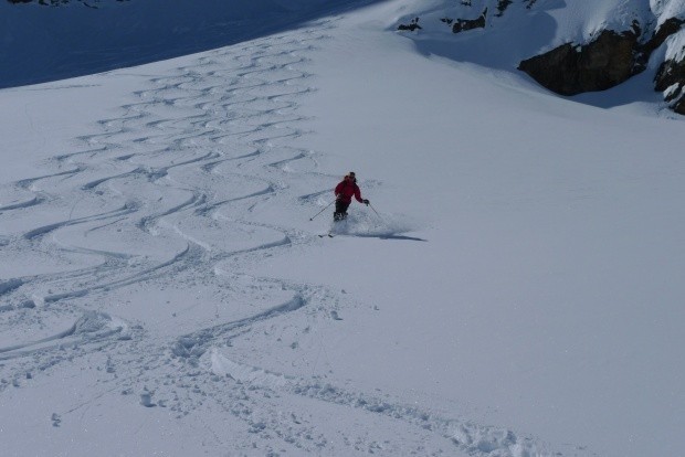 Tiefschneefahren Steep and Deep