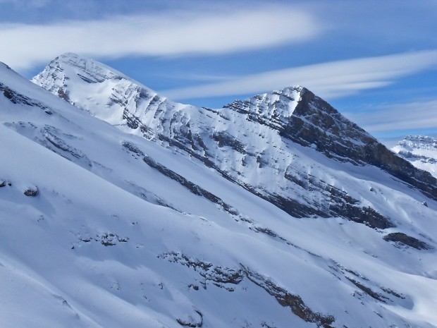 Unders Tatelishore mit Blick zum Balmhorn und Altels